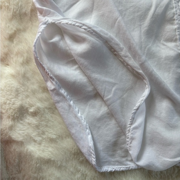 Bella Dahl White Casual Tail Button Down Long Sleeves Shirt, Sz: Medium - Picture 10 of 10